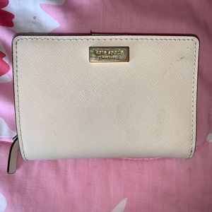 Kate Spade nude/beige wallet